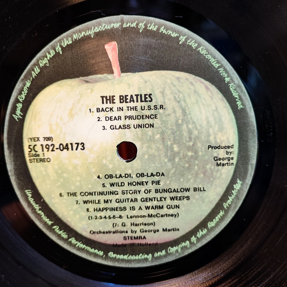 上質! LP German盤 Re The Beatles WHITE ALBUM ホワイトアルバム ビートルズ オランダ委託プレス！ナンバリング542203_画像5