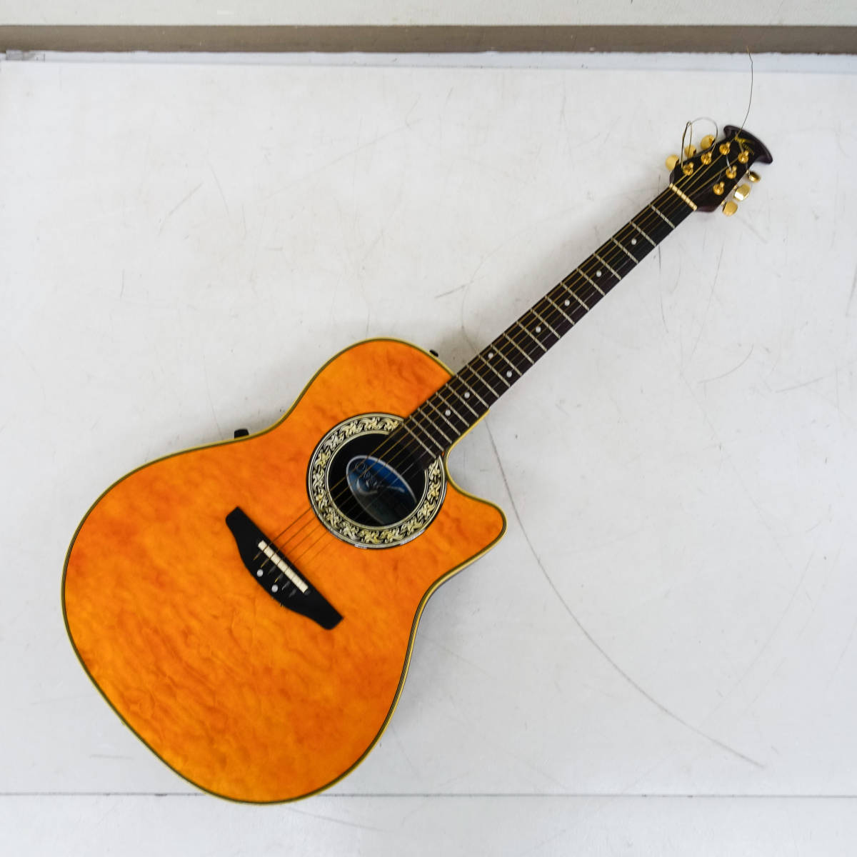 Ovation オベーション エレクトリックアコースティックギター MODEL No.3860 Pinnacle Series エレアコ ハードケース付 K3263_画像3