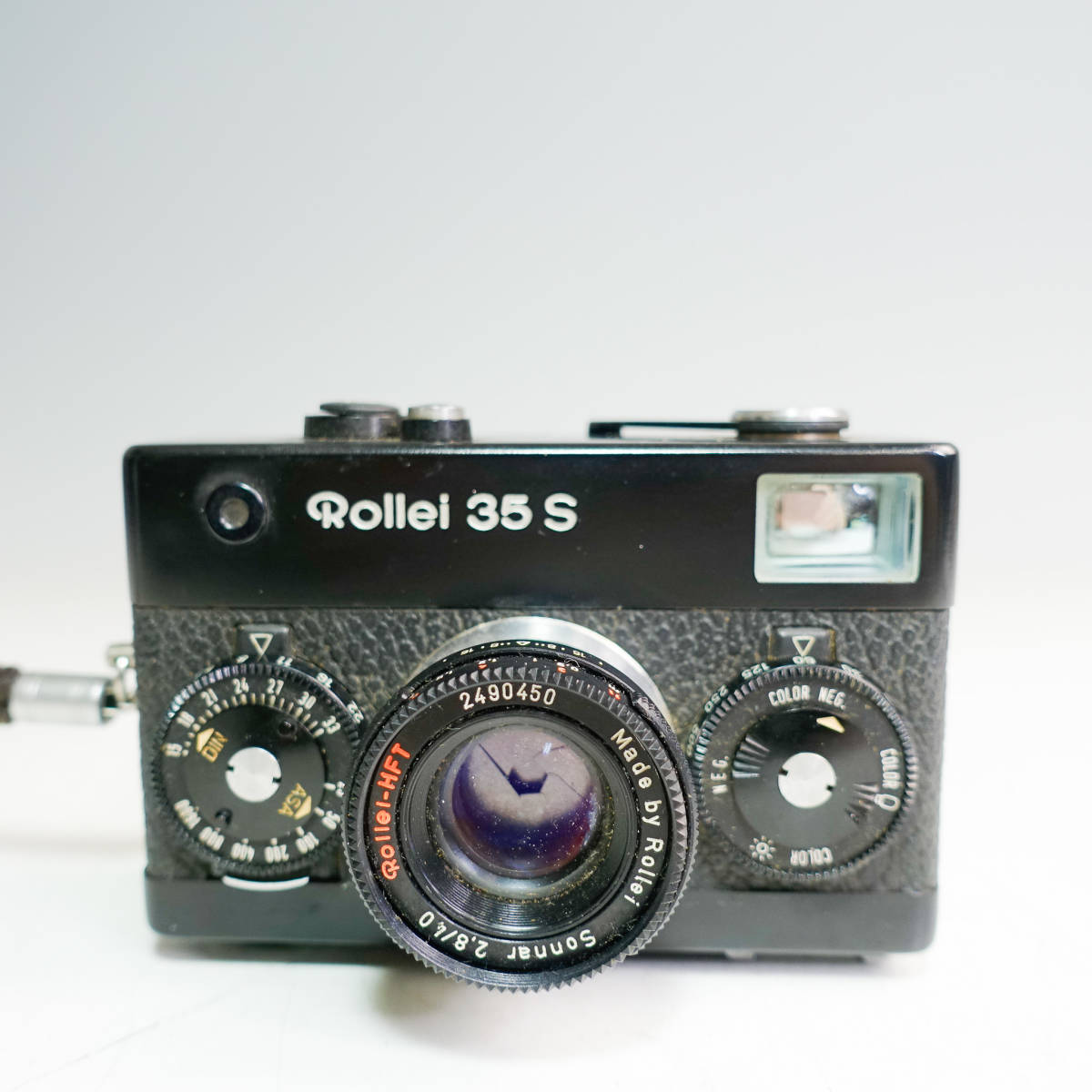Rollei ローライ コンパクトフィルムカメラ 35S Sonnar HFT F2.8 40mm ブラック 黒 K3306_画像2
