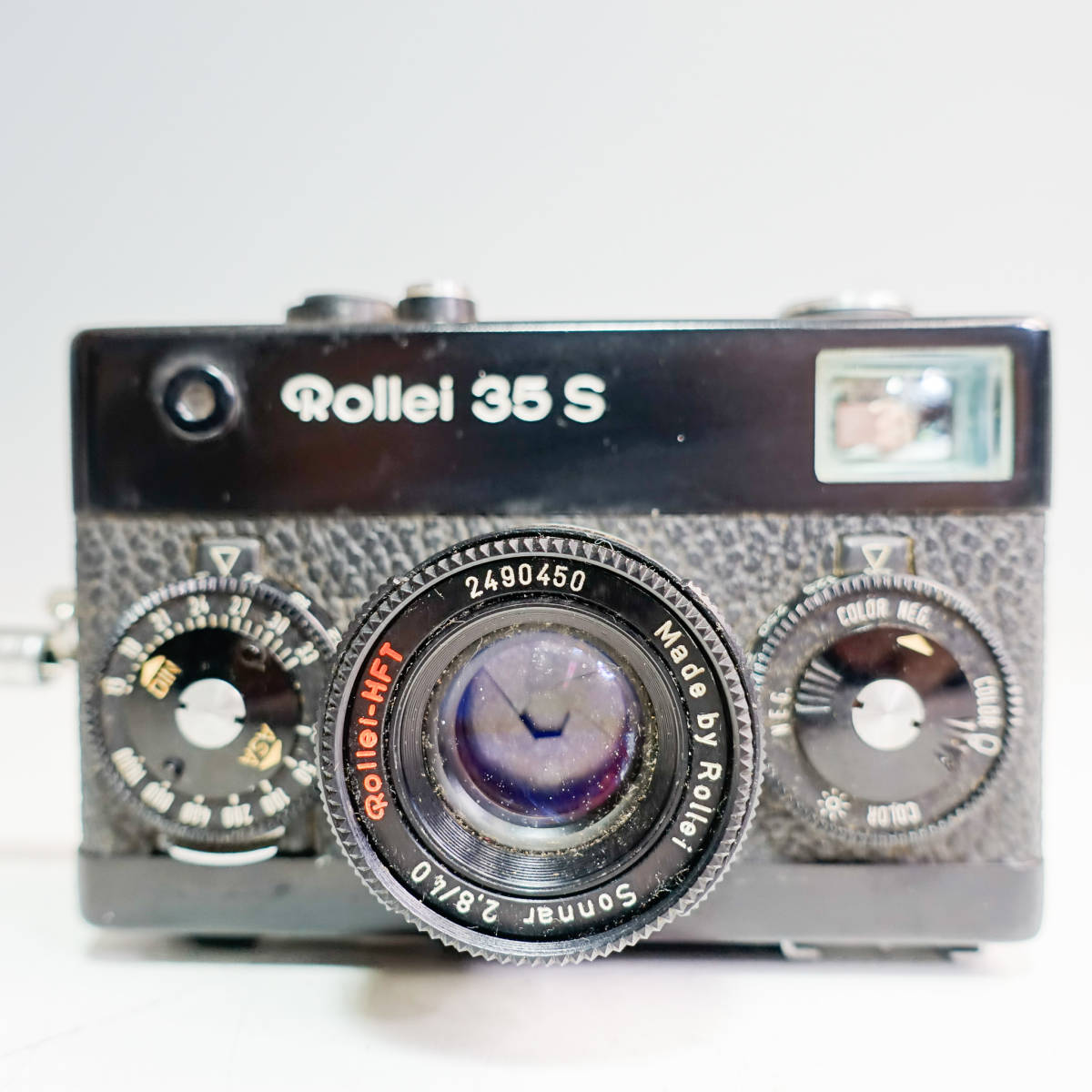 Rollei ローライ コンパクトフィルムカメラ 35S Sonnar HFT F2.8 40mm ブラック 黒 K3306_画像3