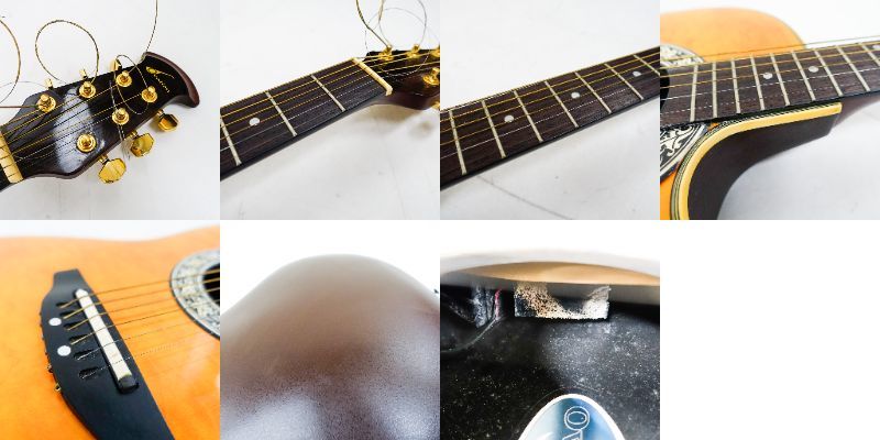 Ovation オベーション エレクトリックアコースティックギター MODEL No.3860 Pinnacle Series エレアコ ハードケース付 K3263_画像9