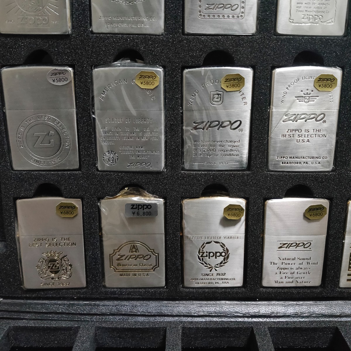 ZIPPO 1990年代全32種 アタッシュケース付き保管未使用品_画像4