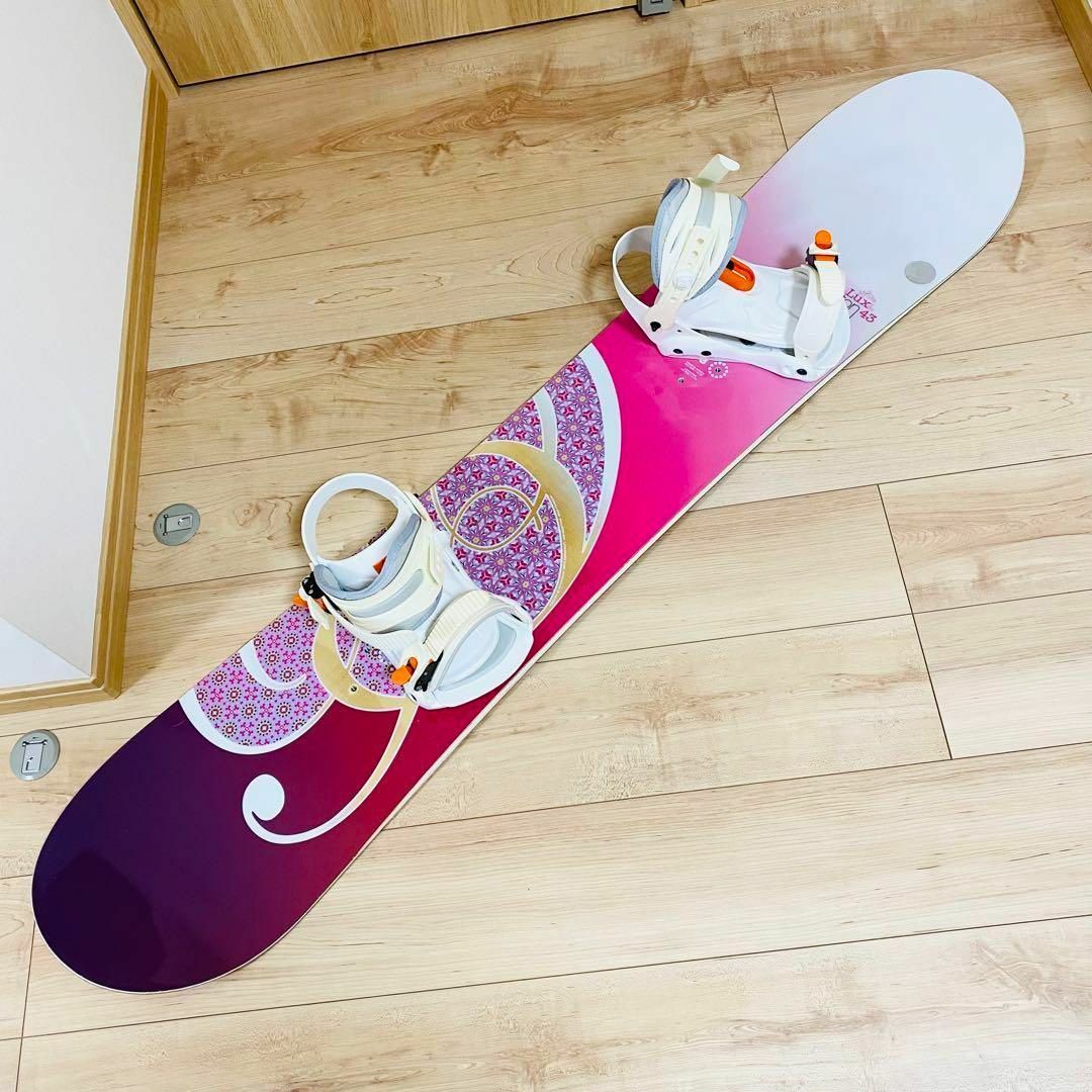 美品 バートン BURTON LUX スノーボード&ビンディング 143cm 美品 バートン BURTON LUX スノーボード&ビンディング 143cm