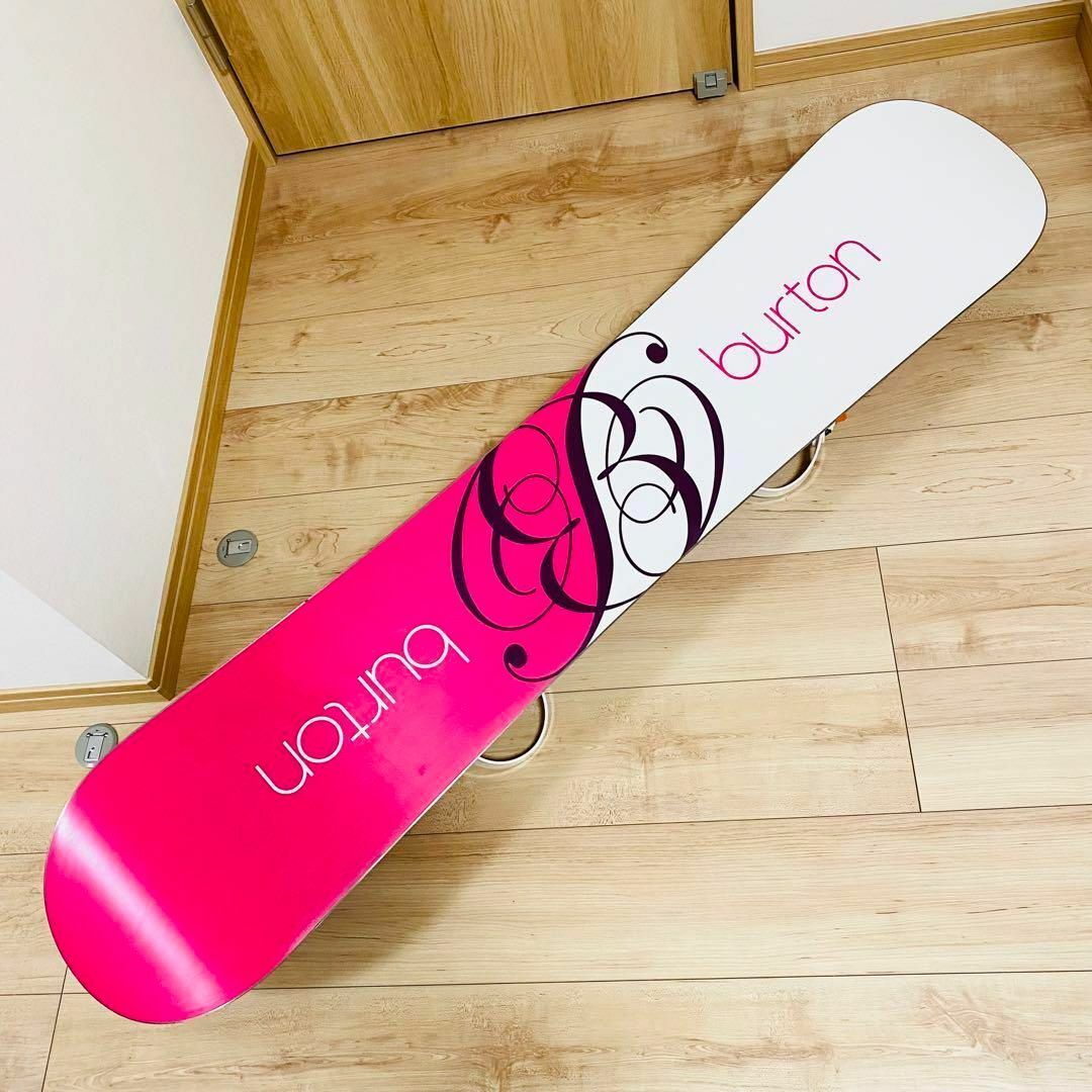 美品 バートン BURTON LUX スノーボード&ビンディング 143cm 美品 バートン BURTON LUX スノーボード&ビンディング 143cm