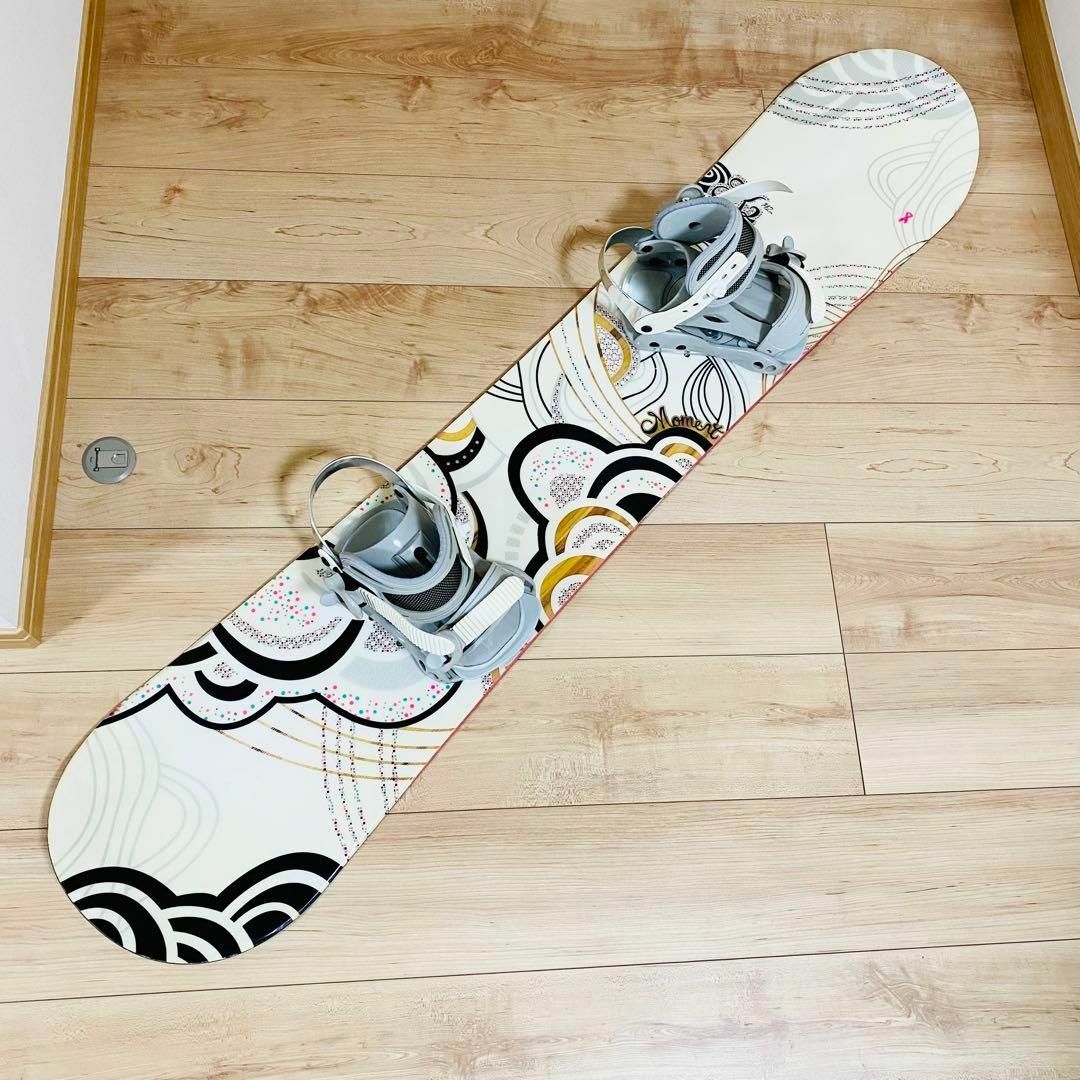 【匿名配送】K2 MOMENT 142cm スノーボード&ビンディング 板 ケーツー K2 モーメント MOMENT スノーボード&ビンディング
