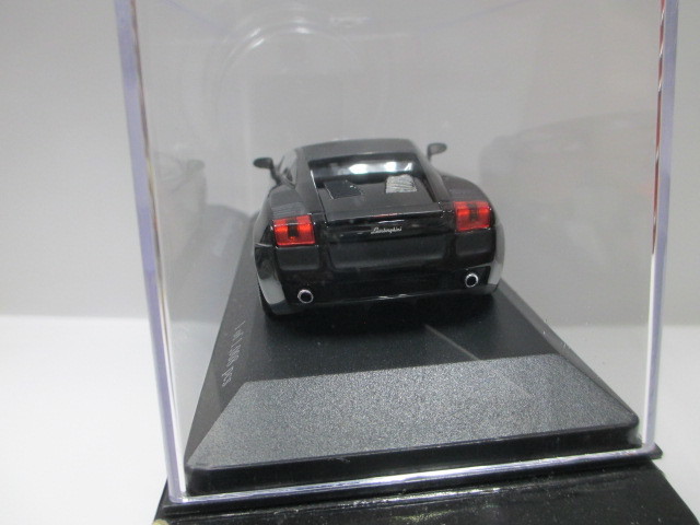 新品　1/43　ミニチャンプス　京商　ランボルギーニ　ガヤルド　2006　ブラック　絶版_画像4