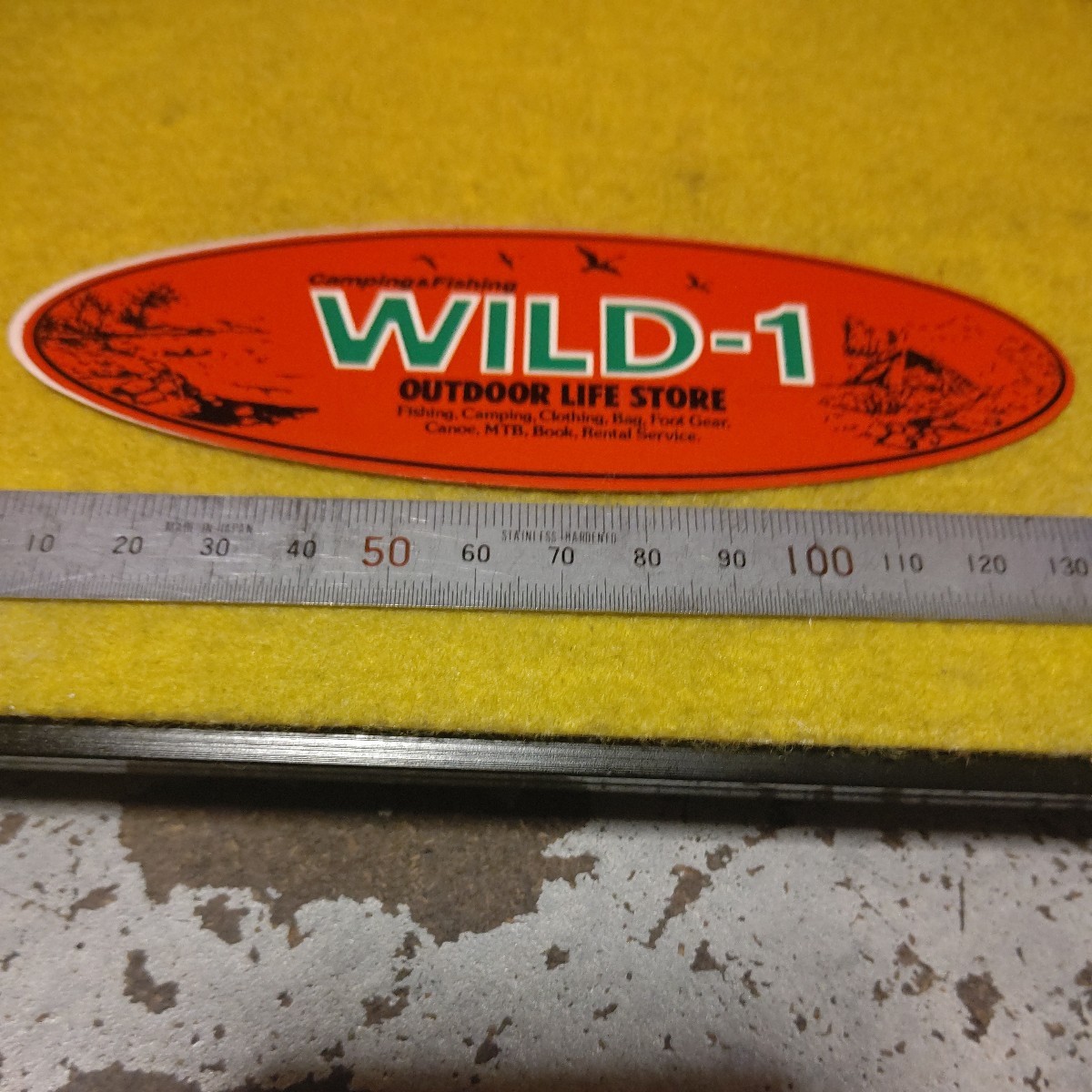 WILD-1 sticker 