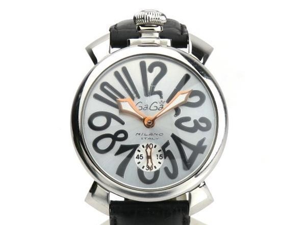 新着 GaGa MILANO(ガガミラノ) カリカ 48mm 紳士腕時計 手巻き