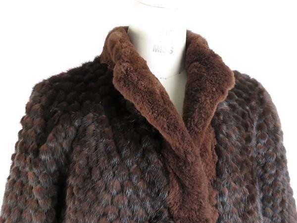 SAGAMINK( SaGa mink ) mink fur Lady's coat Size:9 number old clothes 841623AB1676-244