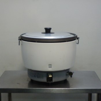 1 1999年製 パロマ PR-101DSS LPガス 5升 炊飯器 W573D449H470mm 9.5mm ゴムホース接続 プロパン 14.2kg_画像1