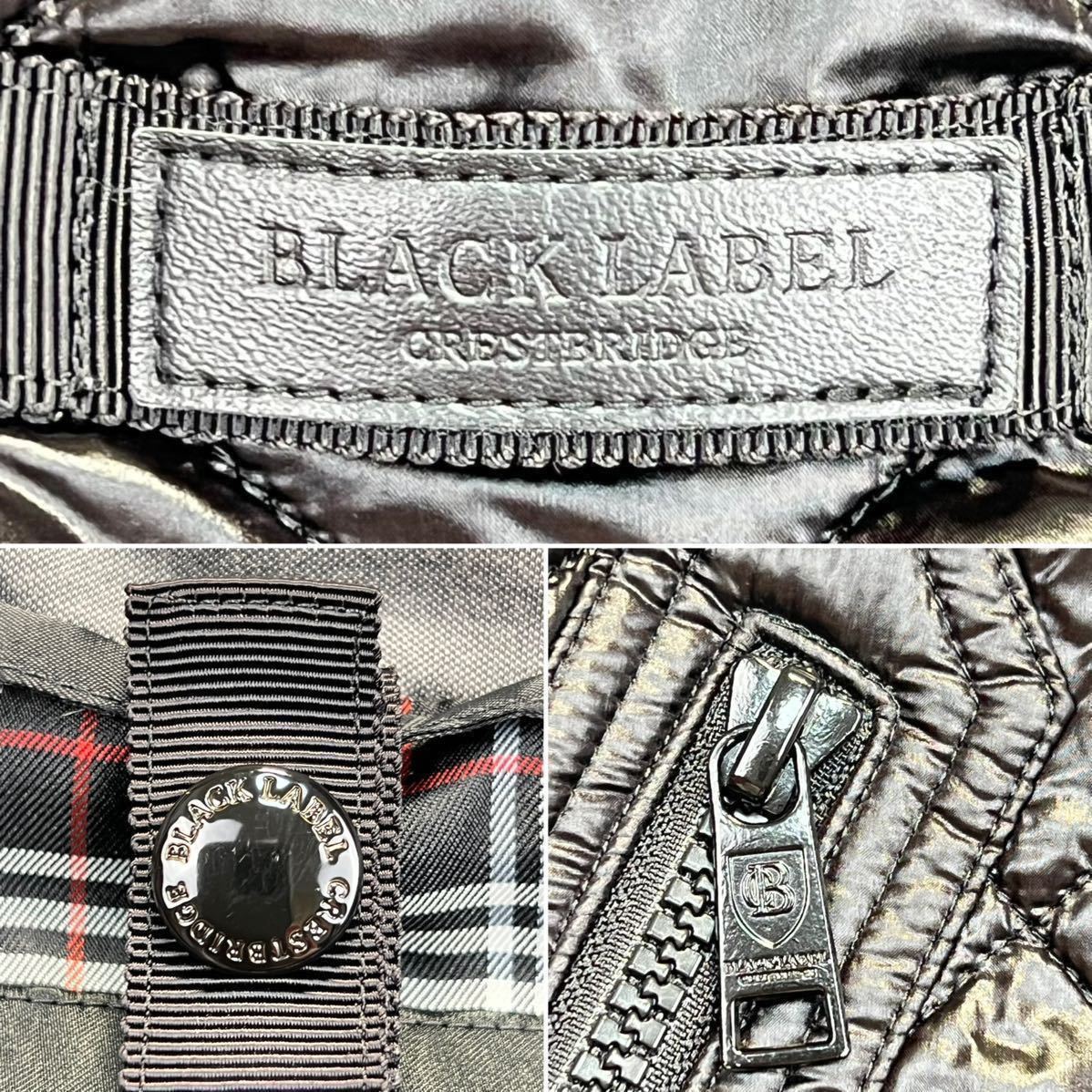 【希少】ブラックレーベルクレストブリッジ 3way ダウンジャケット BLACK LABEL CREST BRIDGE ベスト ホワイトグース ノバチェック 高級 M _画像9