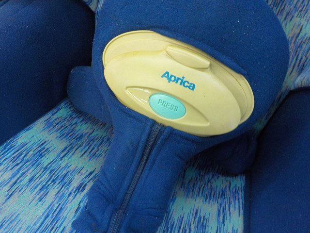 WD*0 Aprica used child seat marshmallow seat & bed DX BL 5-11/20(.)