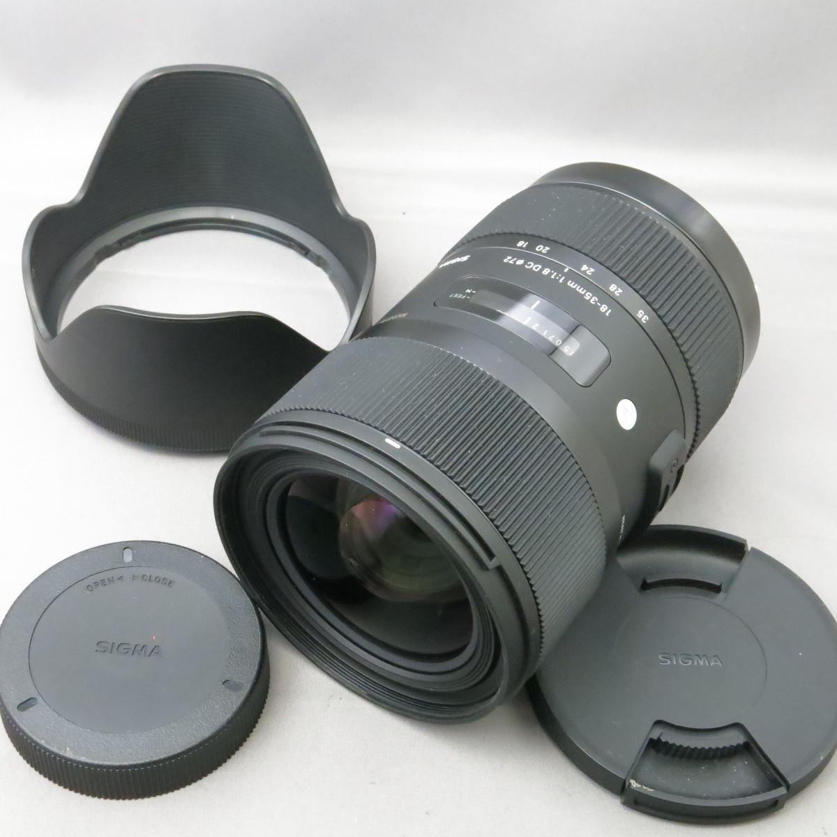 【新品同様】SIGMAシグマ　SA18-35mmF1.8DC　★NO.7685_画像1