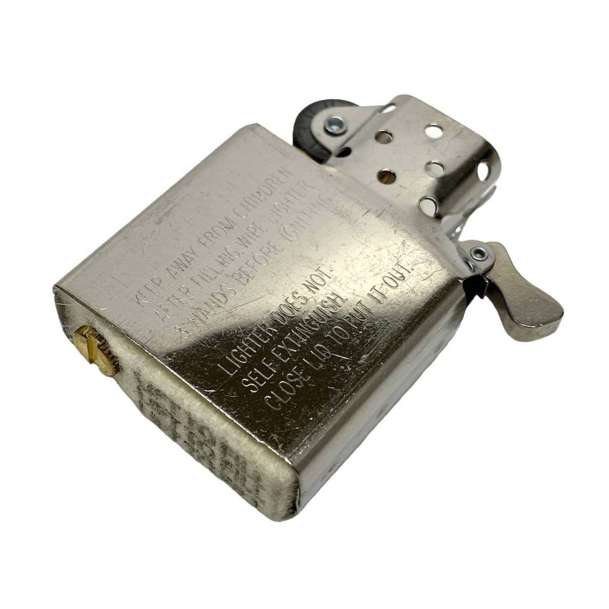 未着火 ジッポー ZIPPO スターリング 純銀 アラベスク USA製 シルバー 23K21_画像8