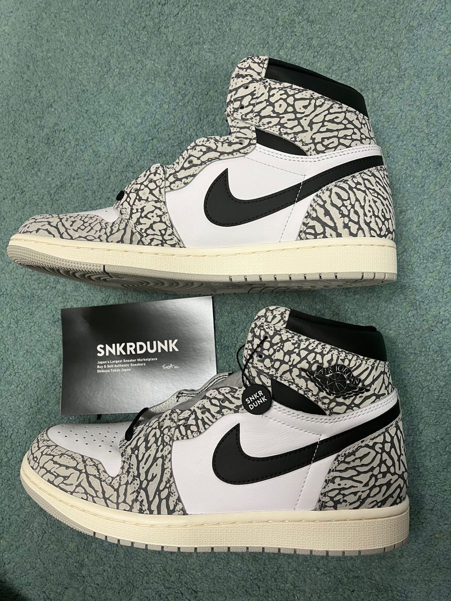 優良個体 AJ1 AIR JORDAN1 ホワイトセメント 28cm|Yahoo!フリマ 優良個体 AJ1 AIR JORDAN1 ホワイトセメント 28cm|Yahoo!フリマ