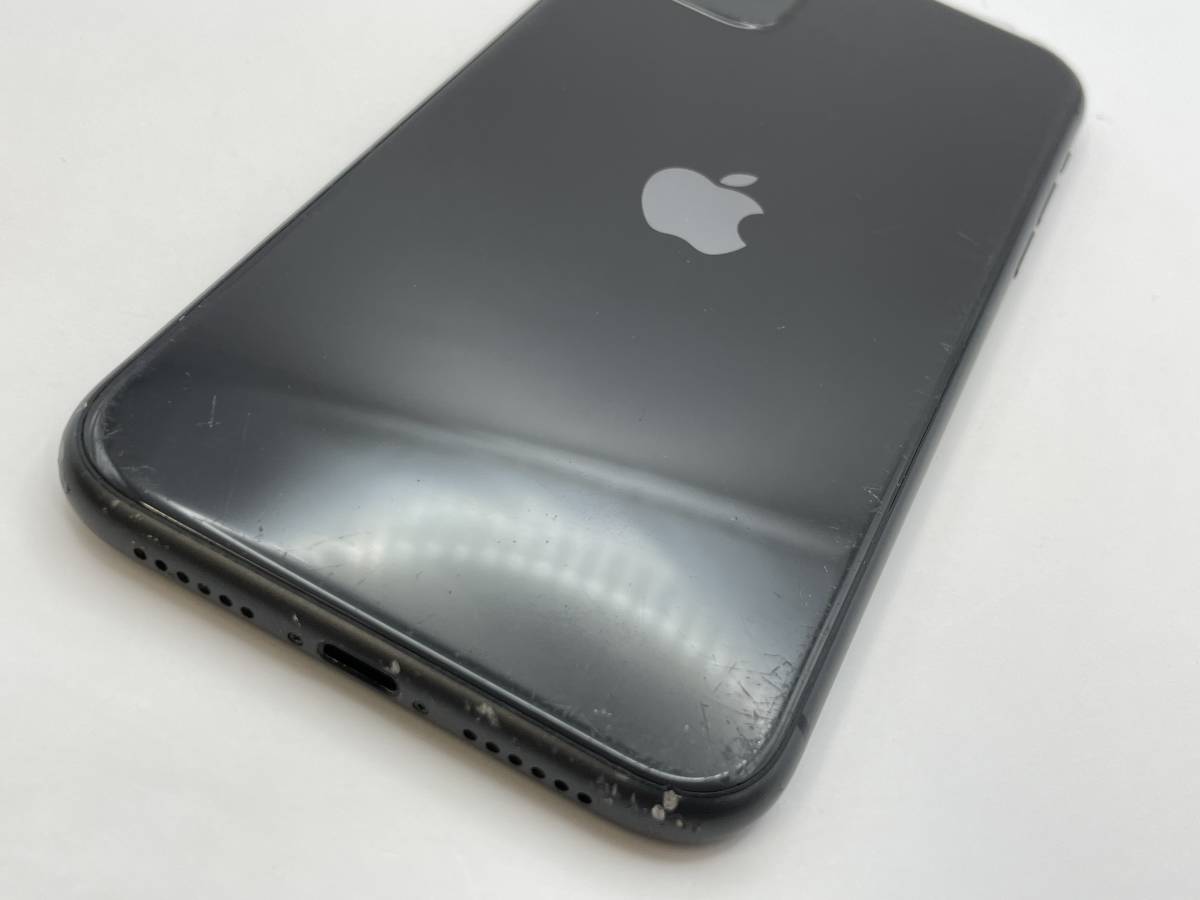 （KT020220）【爆速発送・土日発送可】iPhone 11 ブラック SIMフリー 1円スタート アイフォン Apple _画像9