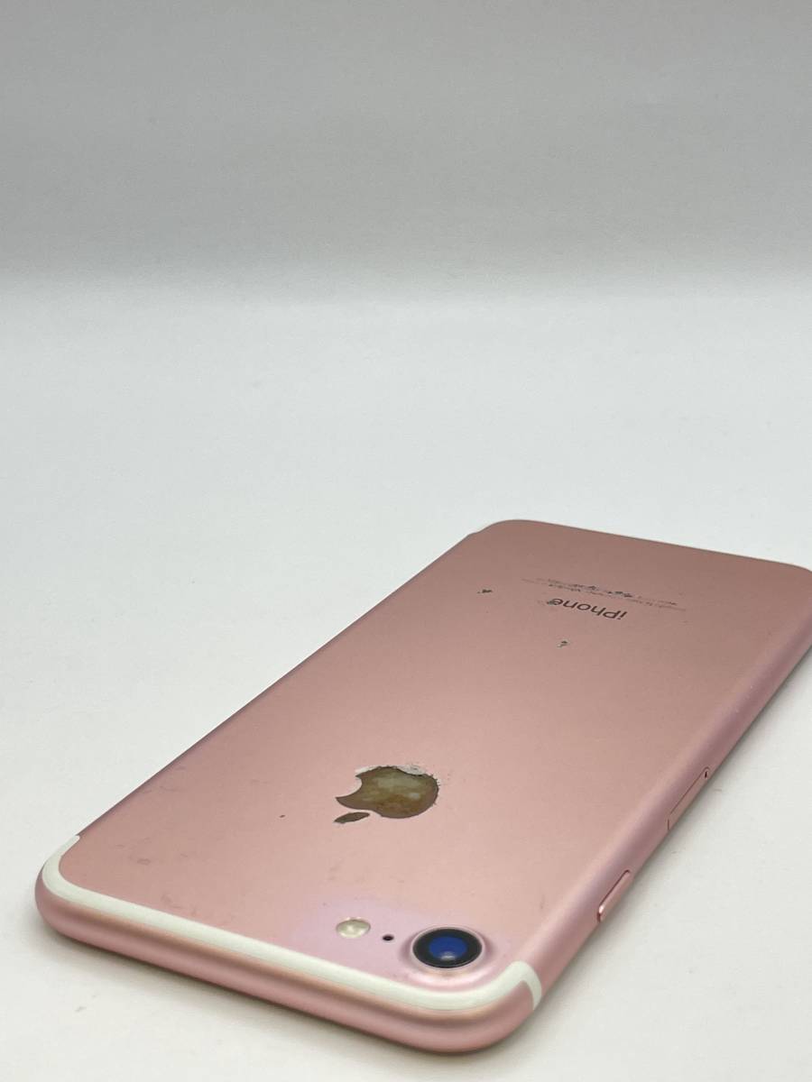 （KT030473） 【爆速発送・土日発送可】Apple iPhone 7 ピンクゴールド 1円スタート アイフォン SIMフリー_画像5
