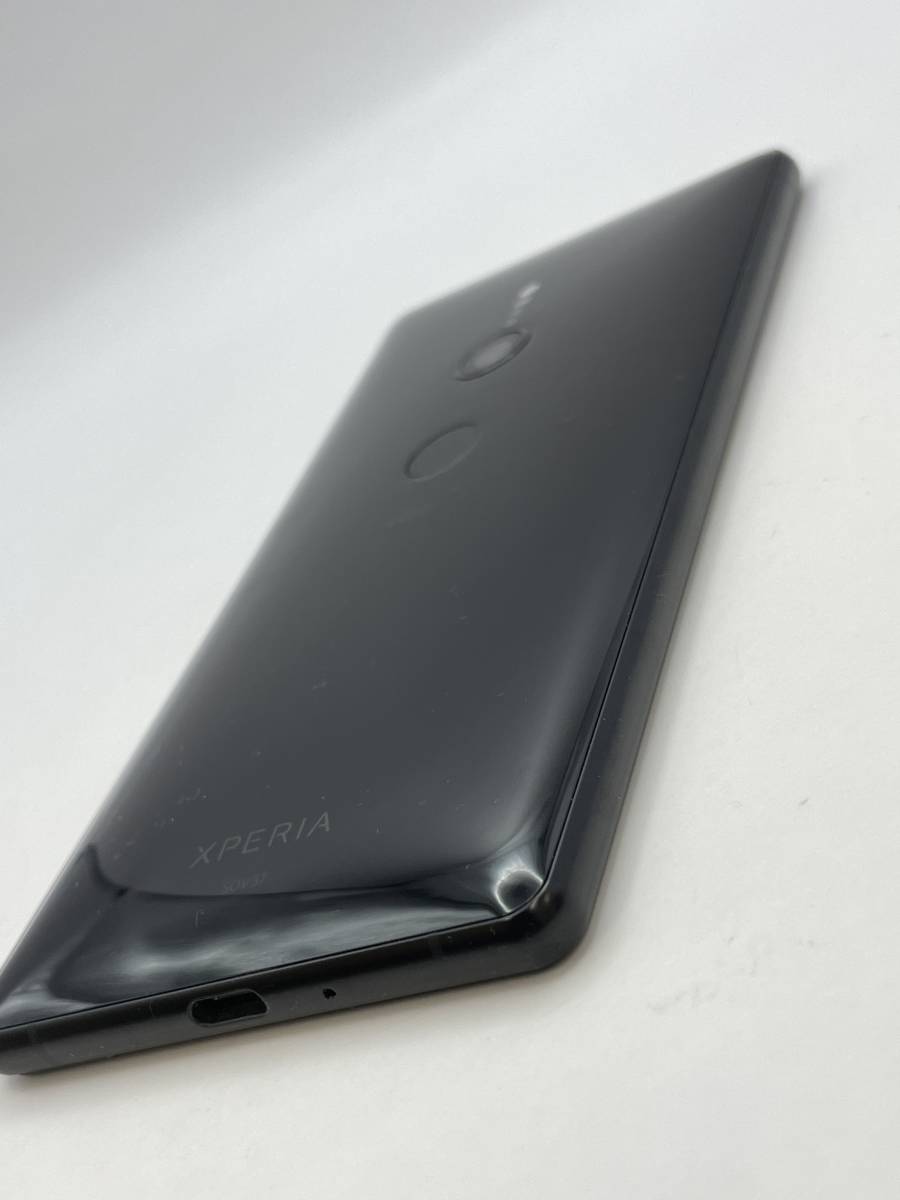 D-1135【爆速発送・土日発送可】Xperia XZ2 30V37 ブラック au 利用制限 ◯ 1円スタート Android アンドロイド SONY_画像5