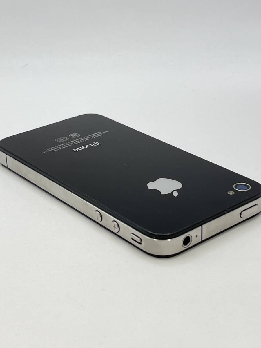 （KT030337） 【爆速発送・土日発送可】iPhone 4 ブラック 利用制限◯ 1円スタート SoftBank Apple アップル アイフォン_画像6