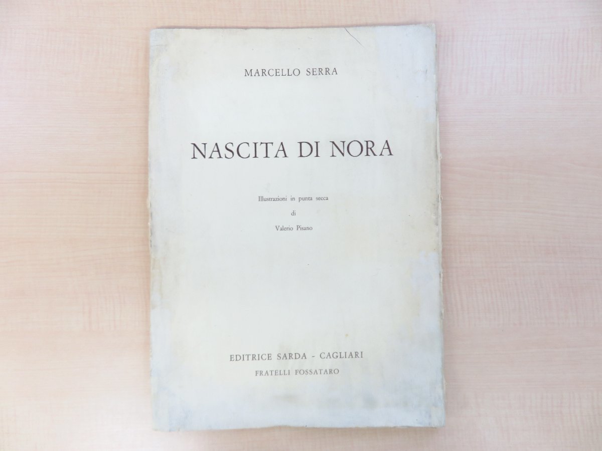 Marcello Serra『Nascita di Nora』1958年Sarda刊(イタリア・カリャリ)