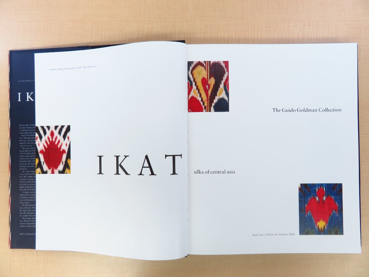 Ikat silks of Central Asia The Guido Goldman Collection』1997年ロンドン刊 中央アジア染織工芸 絣布イカット集 - その他 Ikat silks of Central Asia The Guido Goldman Collection』1997年ロンドン刊 中央アジア染織工芸 絣布イカット集 - その他