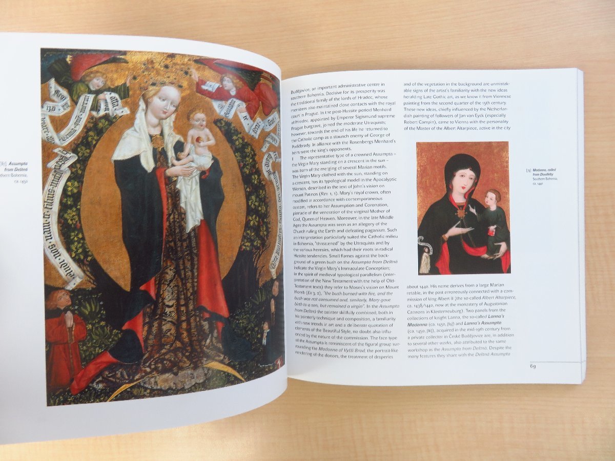 『Bohemia & Central Europe 1200-1550』2008年チェコ刊 西洋中世ボヘミア美術集 キリスト教美術 イコン画 木彫聖人像 プラハ国立美術館_画像10