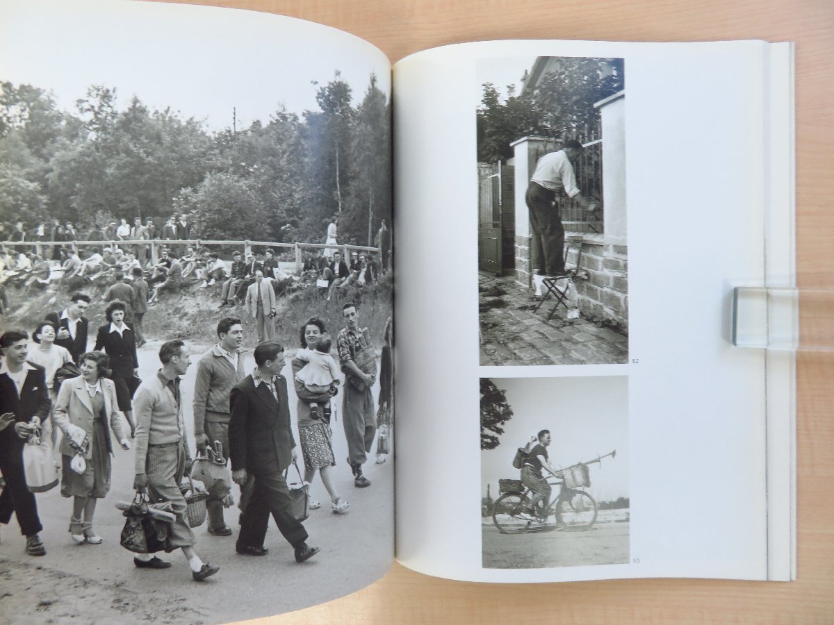 ロベール・ドアノー写真集 Doisneau+Blaise Cendrars『La banlieue de Paris』1983年Denoel ブレーズ・サンドラール フランス・パリ写真集_画像6