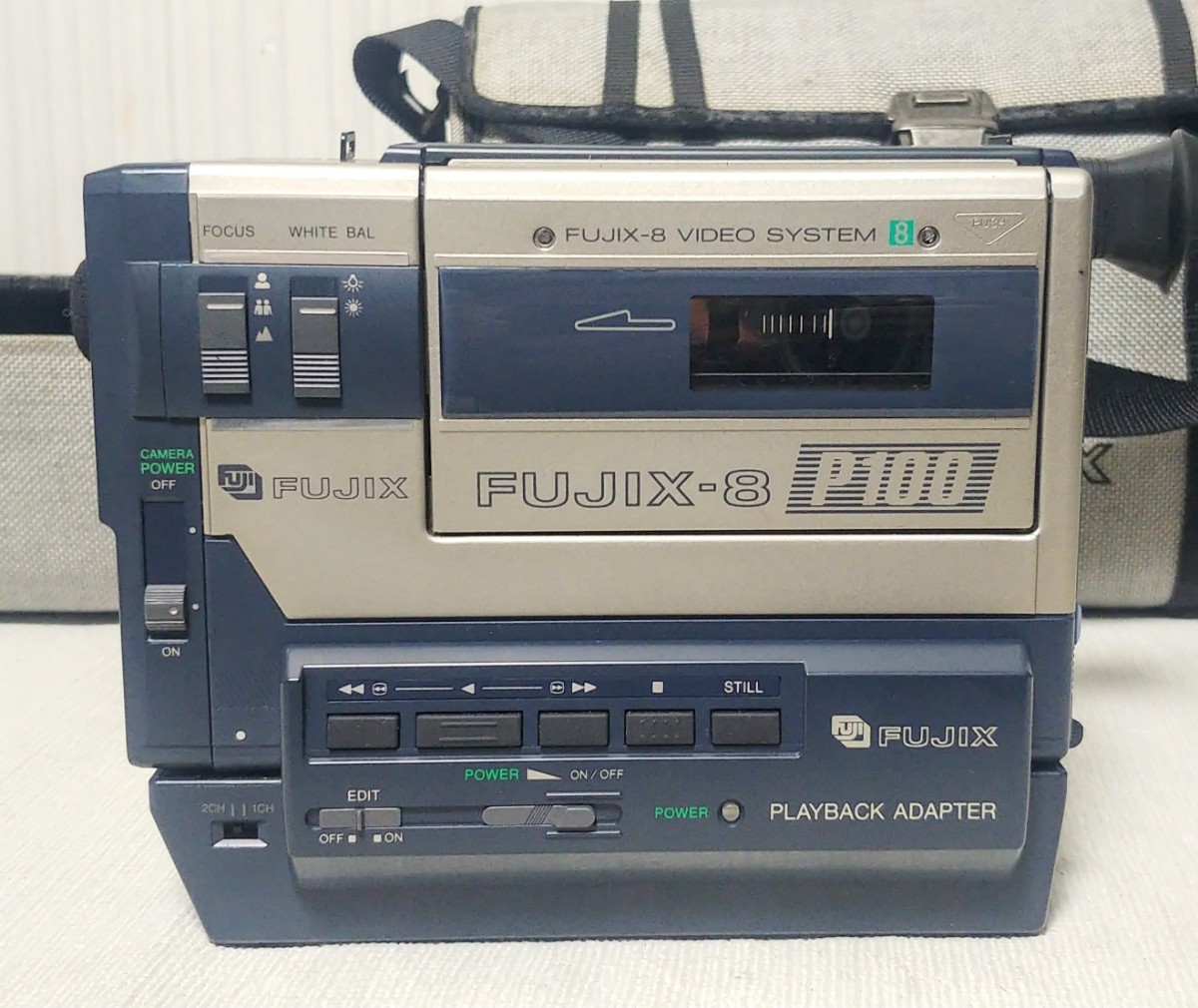 8mmビデオカメラ FUJIX-8 P100 SONY (OEM)CCD-M8 ソニー FUJIX 8mmビデオカメラ FUJIX-8 P100 SONY (OEM)CCD-M8 ソニー FUJIX
