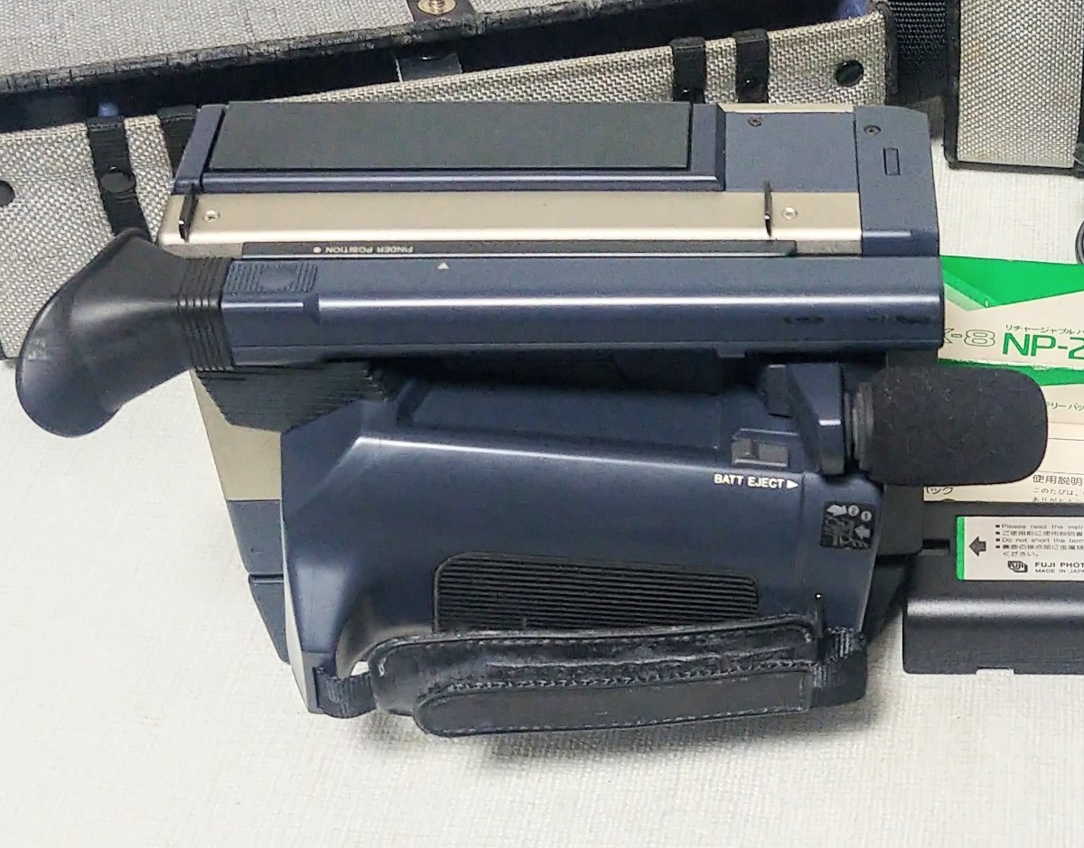 8mmビデオカメラ FUJIX-8 P100 SONY (OEM)CCD-M8 ソニー FUJIX 8mmビデオカメラ FUJIX-8 P100 SONY (OEM)CCD-M8 ソニー FUJIX