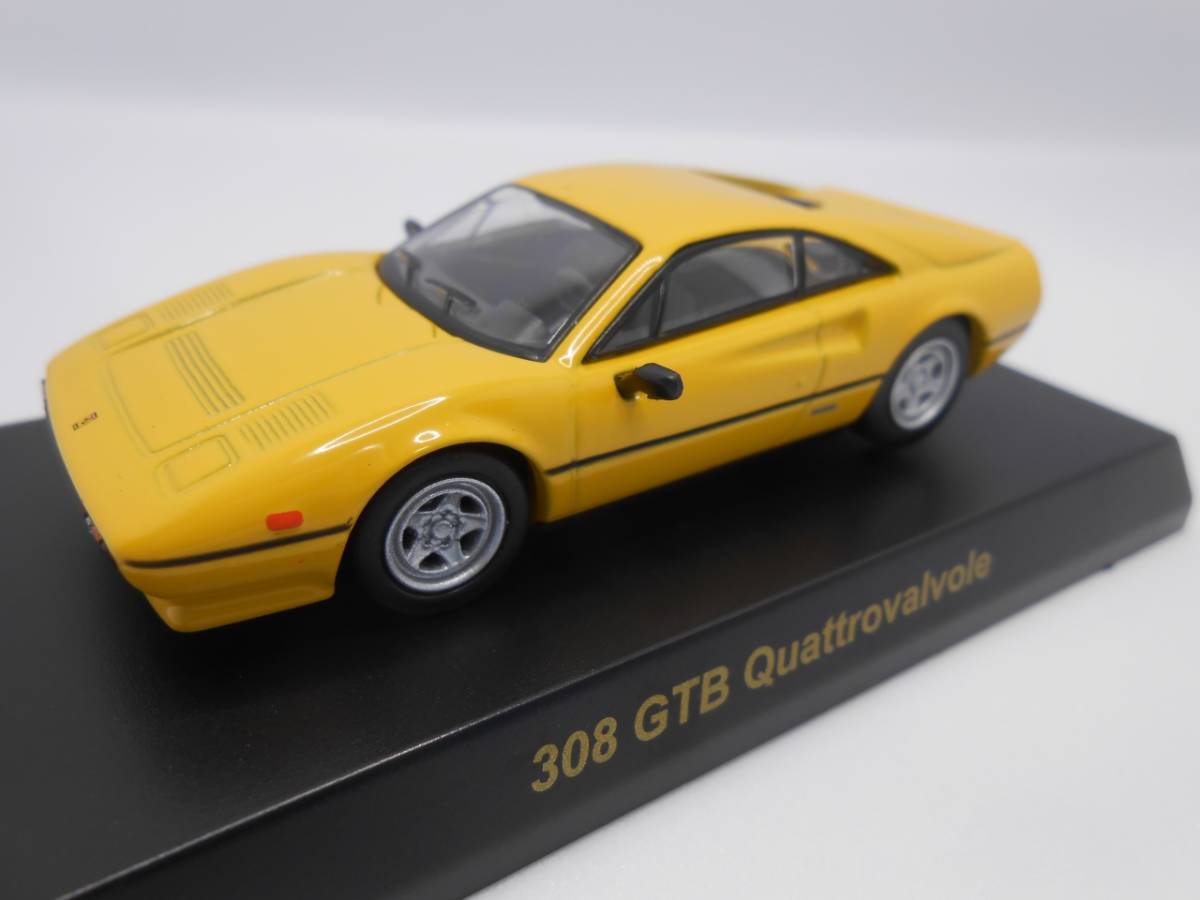 1/64　京商　フェラーリ　Ferrari　308 GTB Quattrovalvole　イエロー　ミニカー　コレクション　 _画像1