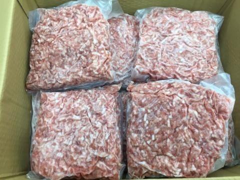  to business use . home use also![ pig Momo 100% mince ] pig . meat 5kg (1kg×5 pack )****