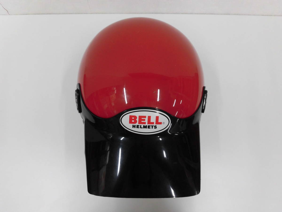 バイク用品祭 BELL MOTO4 ベル モト4 サイズ61 赤 レッド RED ビンテージヘルメット 中古品 _画像6