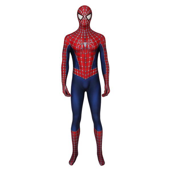 cox577工場直販 実物撮影 スパイダーマン Spider-Man トビー・マグワイア 全身タイツ ジャンプスーツ コスプレ衣装