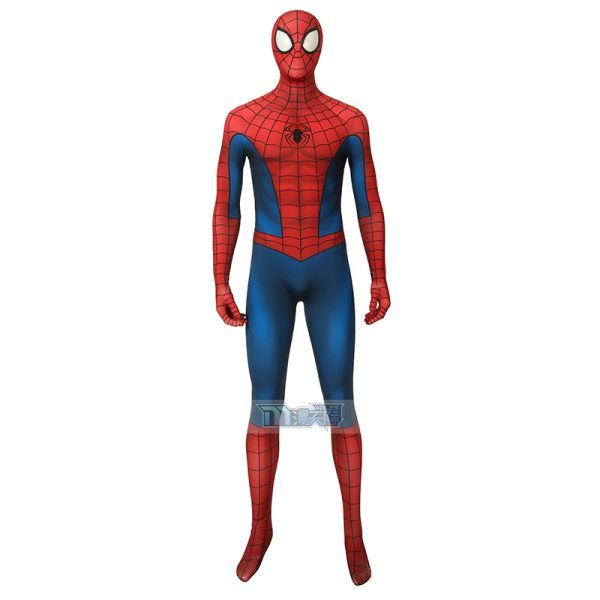 cox598工場直販 高品質 実物撮影 スパイダーマン Spider-Man 全身タイツ ジャンプスーツ コスプレ衣装