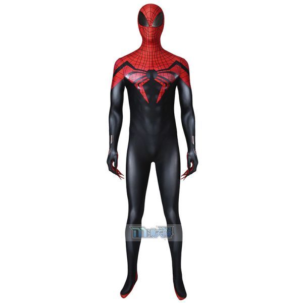 cox587工場直販 スパイダーマン Spider-Man スペリアー・スパイダーマン 全身タイツ ジャンプスーツ コスプレ衣装