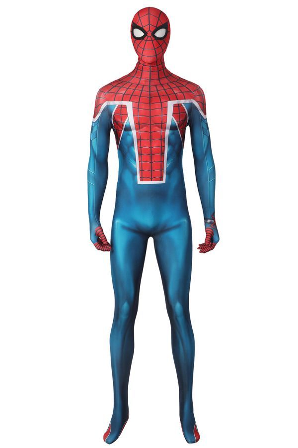 cox552工場直販 実物撮影 スパイダーマン Spider-Man PS5 イギリス 全身タイツ ジャンプスーツ コスプレ衣装