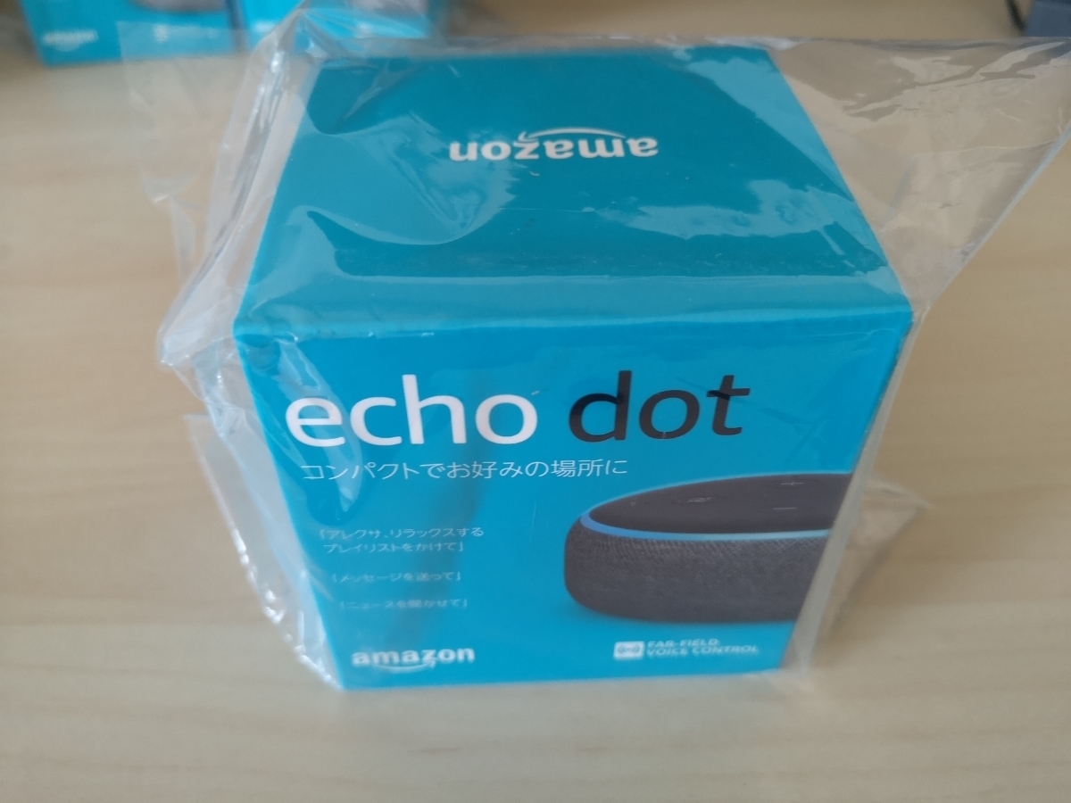  原文:Echo Dot (エコードット) 第3世代 (Newモデル) - スマートスピーカー with Alexa、チャコール
