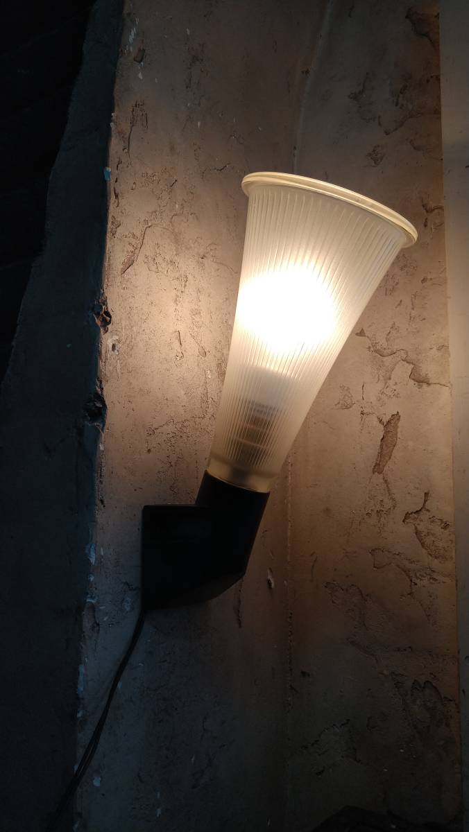 フランス製 ホロフェン ビンテージ インダストリアル ウォール ランプ 間接照明 Vintage indusutrial Wall Lamp HOLOPHANE France_画像1