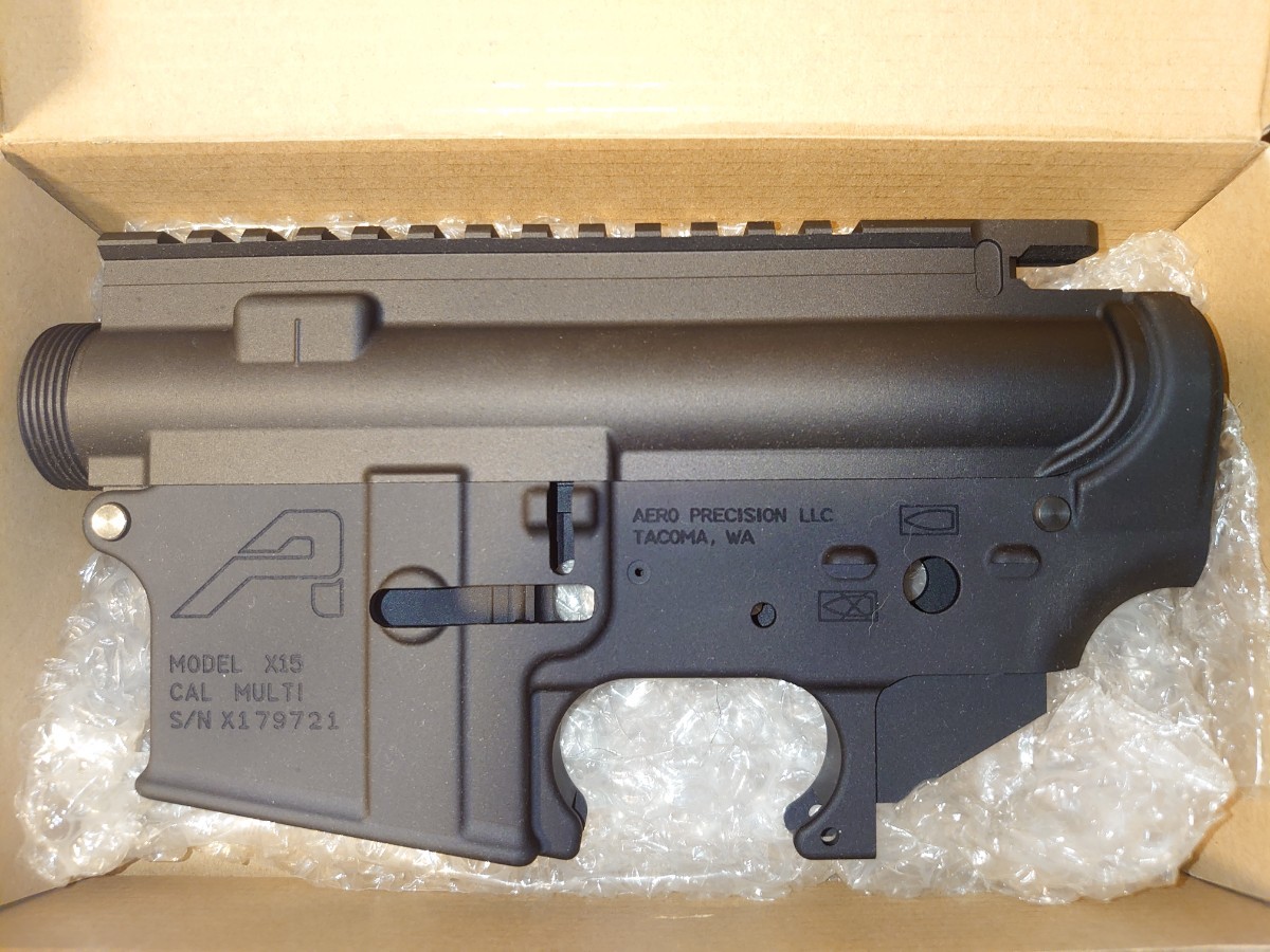 ANGRY GUN AERO PRECISION タイプ レシーバーセット 東京マルイ MWS ガスブロ用 VFC GHK PTW アッパー ロアレシーバー レシーバー M4 AR15