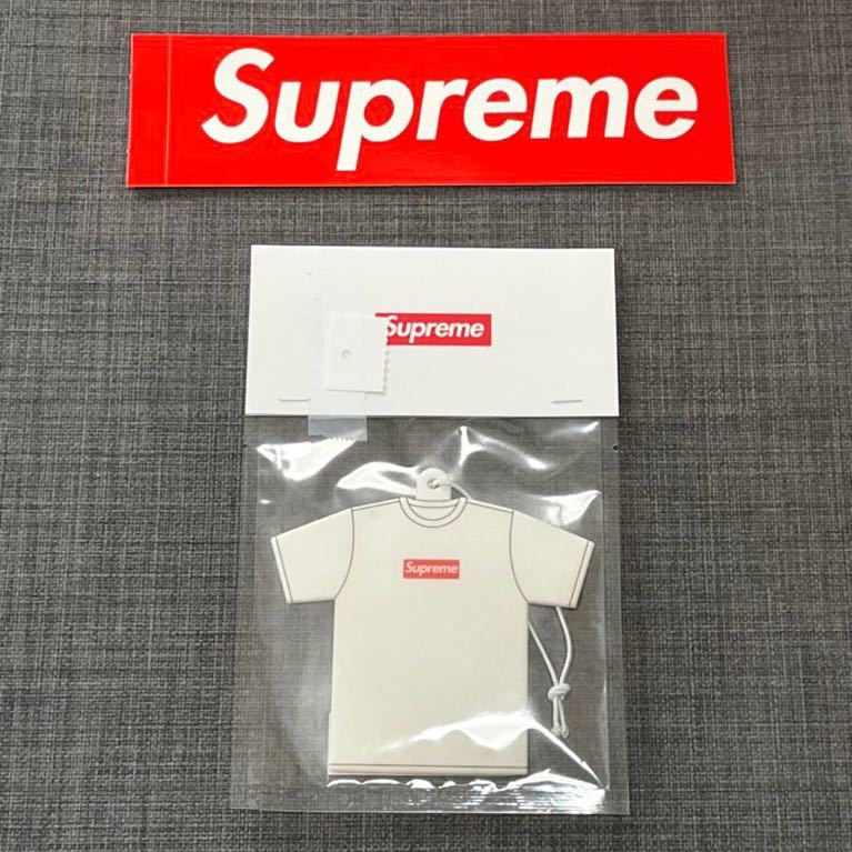 送料無料 白 Supreme Kuumba Tee Air Freshener White Box Logo シュプリーム クンバ Tシャツ エア フレッシュナー お香 ボックスロゴ 新品