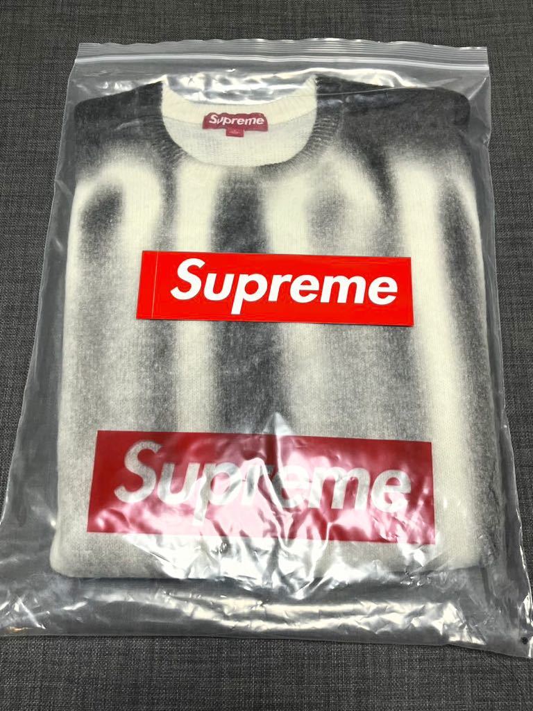 送料無料 L 黒 Supreme Blurred Logo Sweater Black 送料無料 L 黒 Supreme Blurred Logo Sweater Black