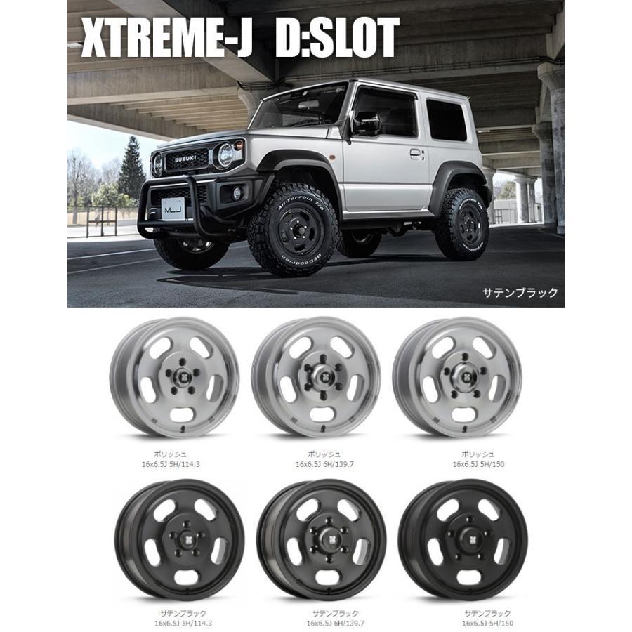 4本セット XTREME-J D:SLOT DSLOT 16x6.5J 5/114.3 +30 PL MUDSTAR マッドスター ラジアル M/T 215/70R16 WL アウトランダー エルグランド_画像3