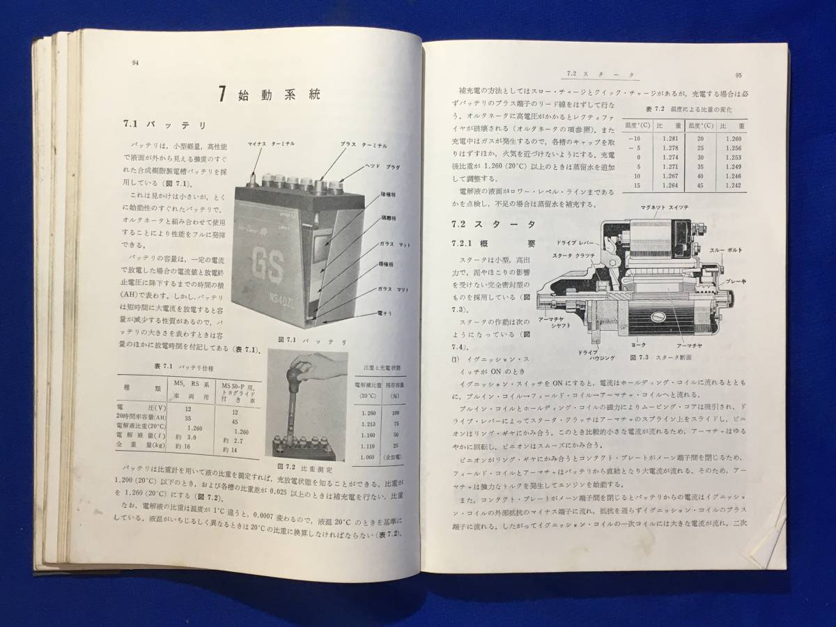 レCK1980サ●NEW トヨペットクラウンの整備 トヨタ自動車販売株式会社サービス部編 山海堂 昭和44年_画像6