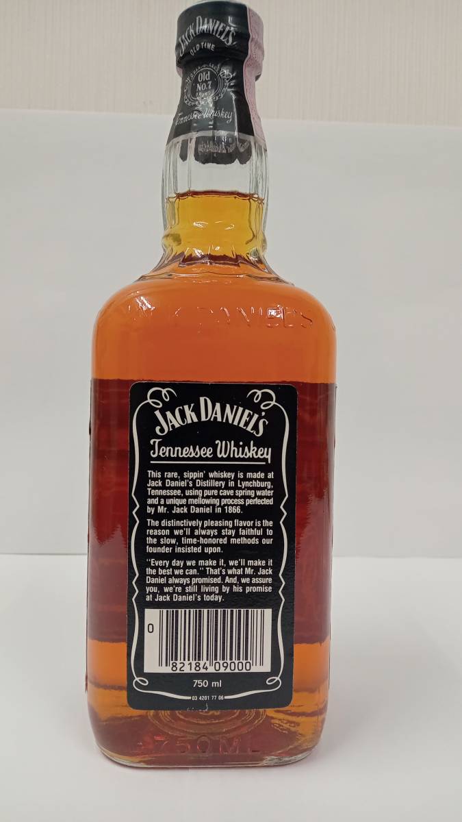 C-64450T【未開栓】ジャック ダニエル オールド No.7 ※ 750ml 45% テネシーウイスキー JACK DANIEL'S OLD NO,7 TENNESSEE お酒 アルコール_画像3