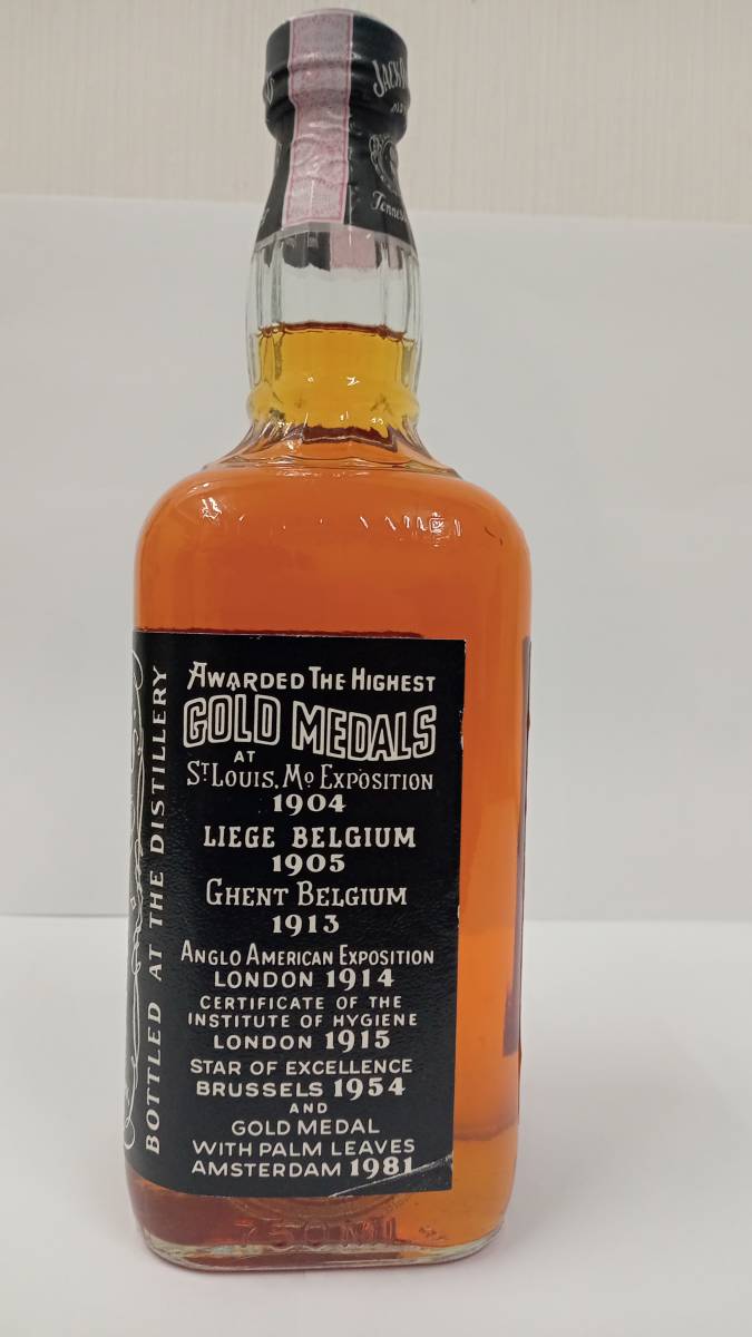 C-64450T【未開栓】ジャック ダニエル オールド No.7 ※ 750ml 45% テネシーウイスキー JACK DANIEL'S OLD NO,7 TENNESSEE お酒 アルコール_画像5