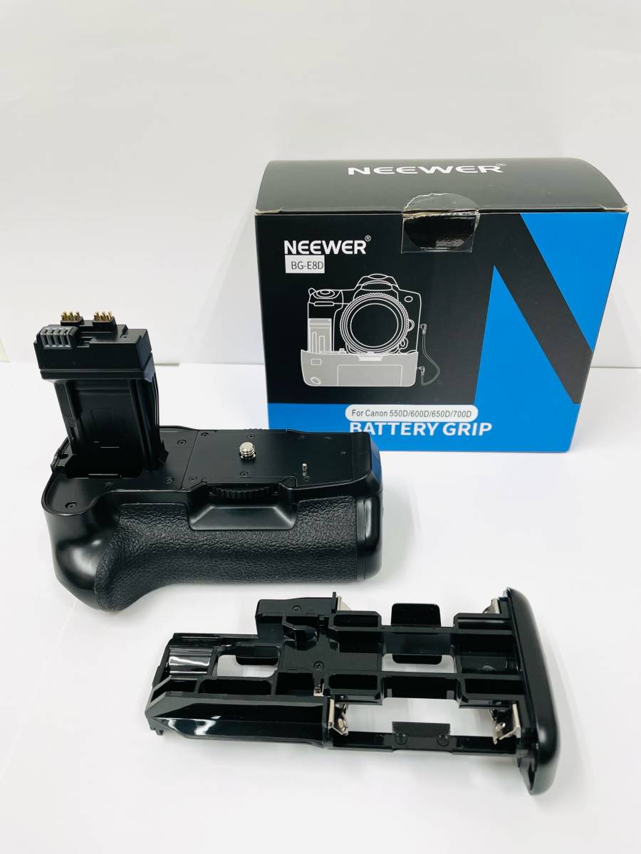 C-64488I 【美品】 Canon キャノン EOS Kiss X5 デジタル一眼レフ / ストロボ SPEEDLITE 300EZ バッテリーチャージャー NEEWER グリップ等_画像8