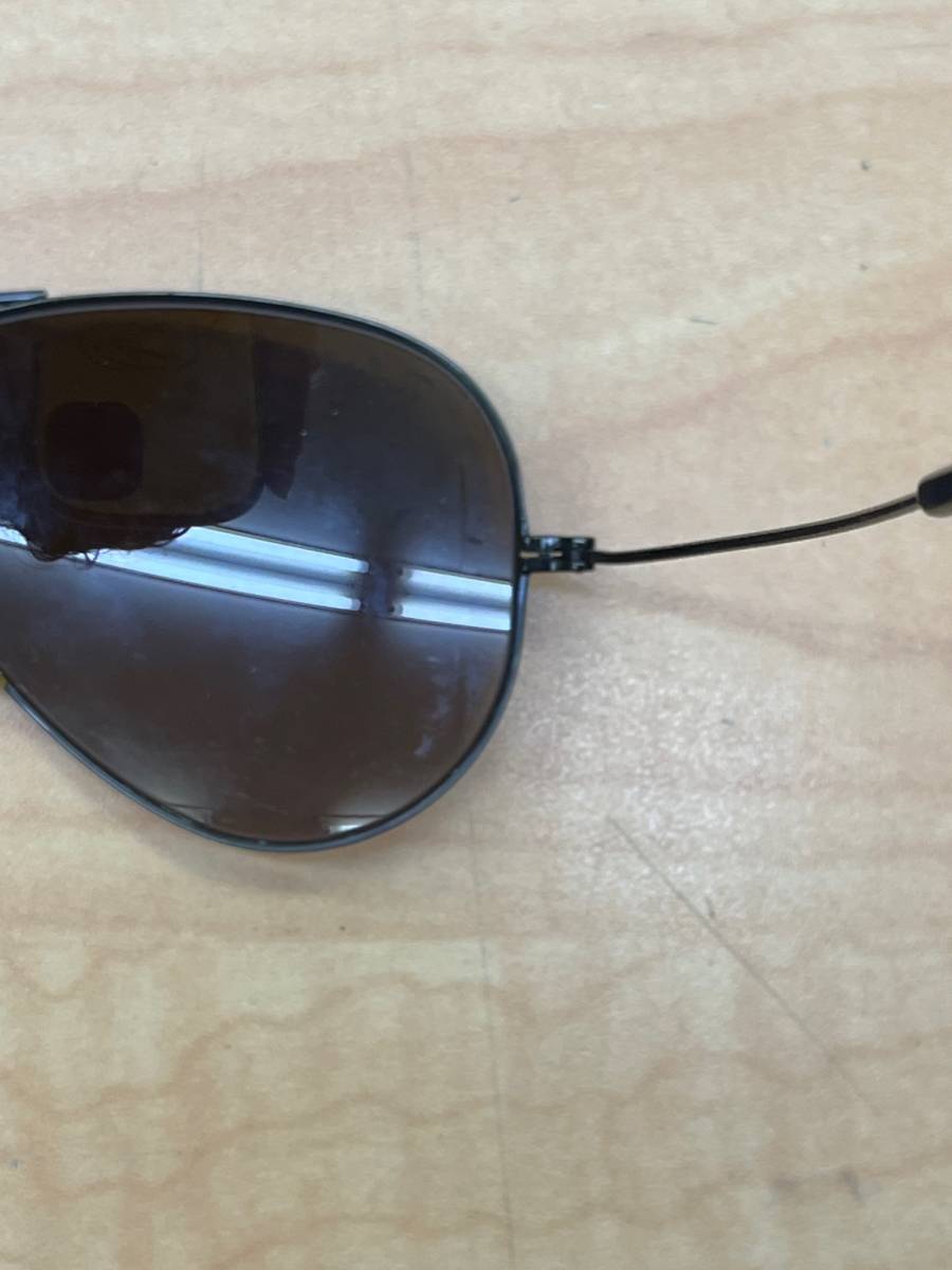 Z-1117Y 【1円スタート】Ray-Ban＊BL レイバン LARGE METALティアドロップ　サングラス　L1633 レトロ _画像8