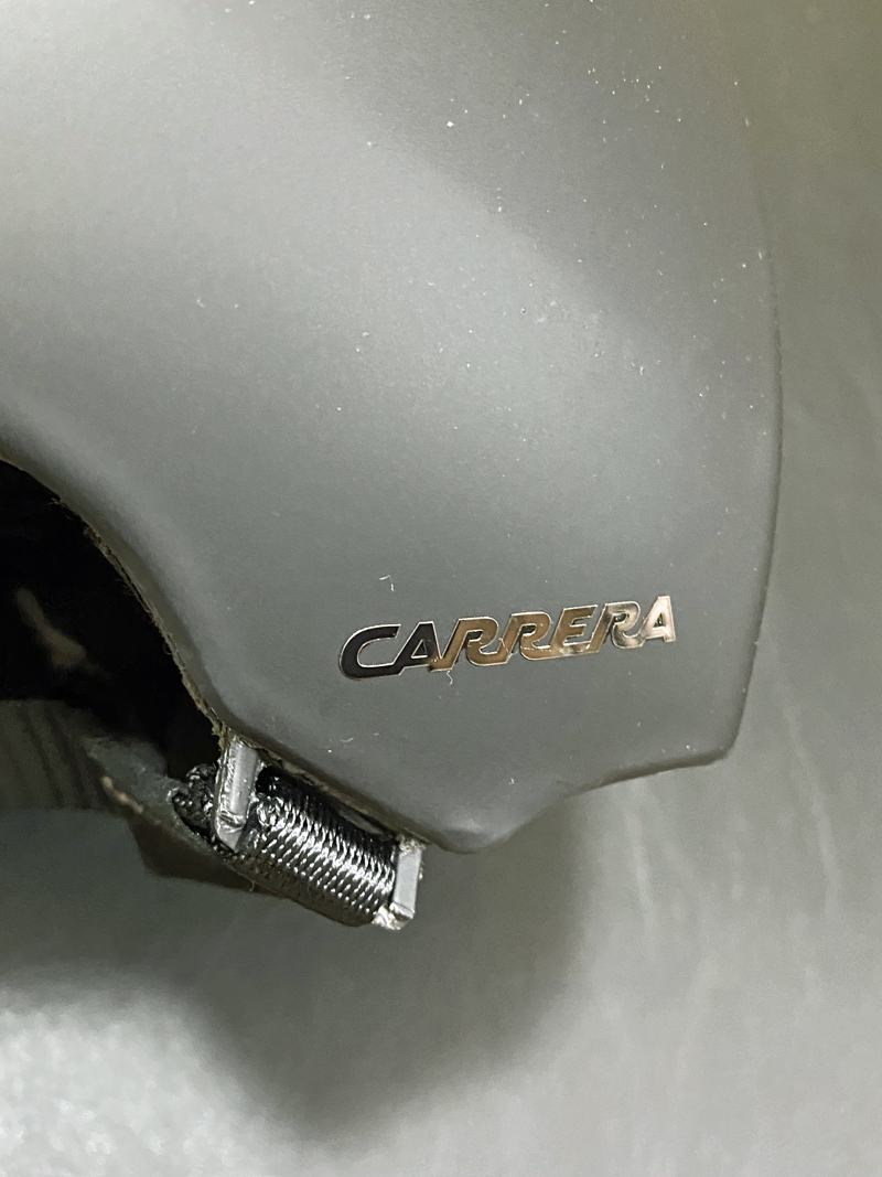 傑作デザイン イタリア CARRERRA FOLDERBLE ヘルメット L/XL マットブラック 安全基準EN1078適合_画像4