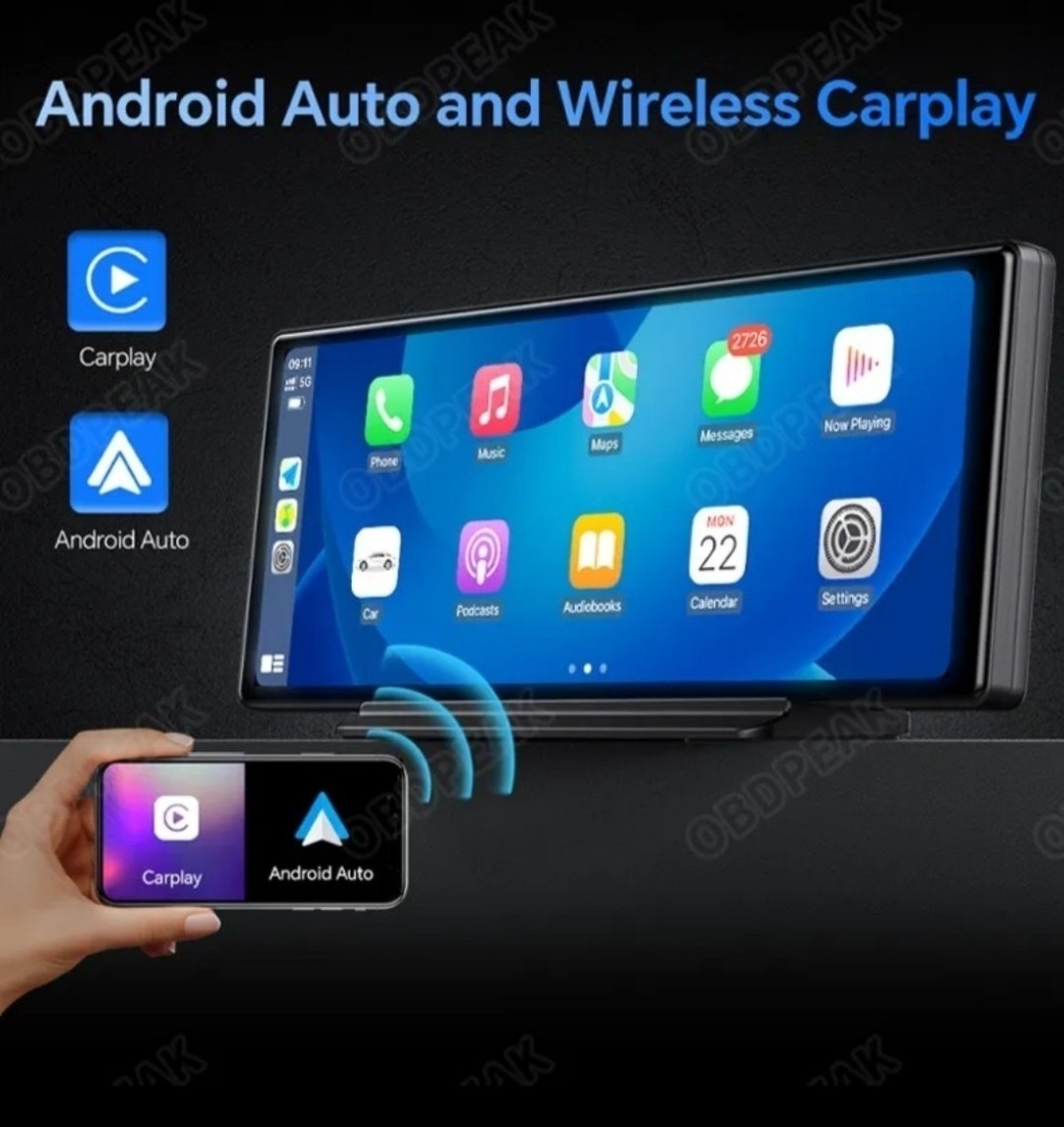 Android12内蔵10inch オンダッシュディスプレイオーディオ Android Auto/Carplay ミラーリンク_画像7