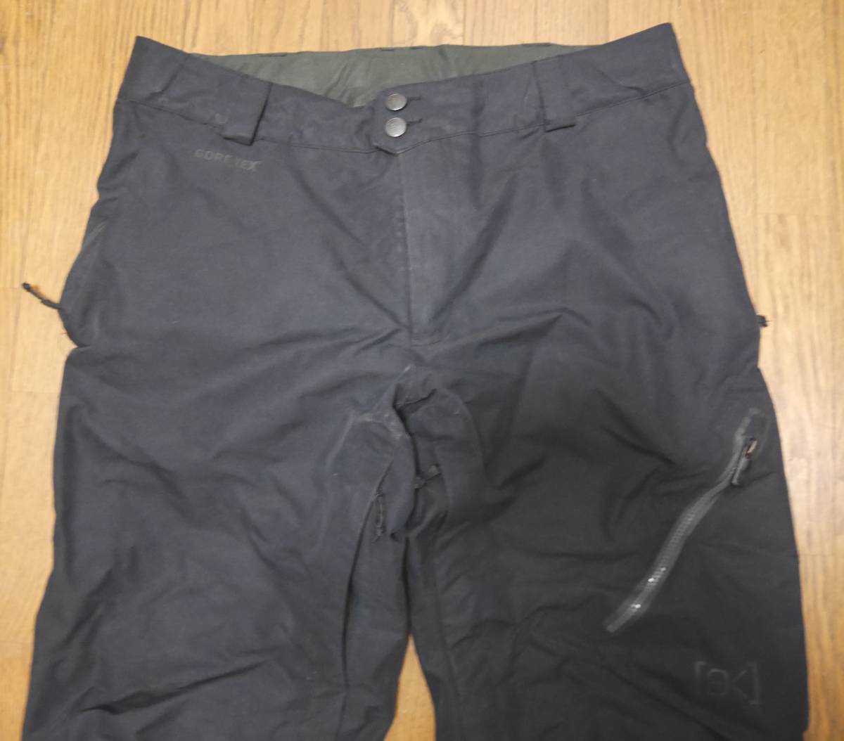 ★☆中古良品！ Burton ak バートン 2L cyclic PANTS Lサイズ 黒 ゴアテックス パンツ GORE-TEX スノーボード エーケー ブラック 送料無料_画像3